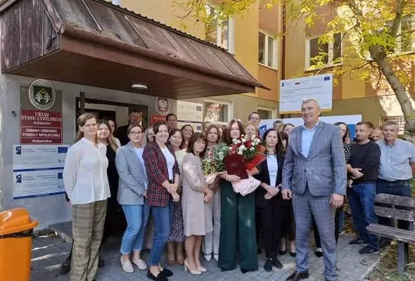 Pożegnanie Anety Moryń – 20 lat pracy w Gminie Adamów