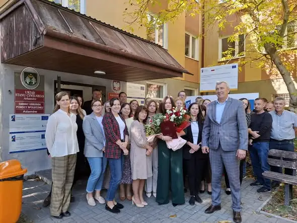 Pożegnanie Anety Moryń – 20 lat pracy w Gminie Adamów