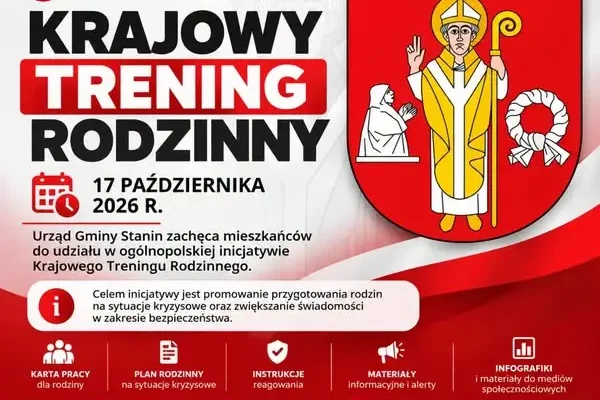 Krajowy Trening Rodzinny w gminie Stanin – już 17 października