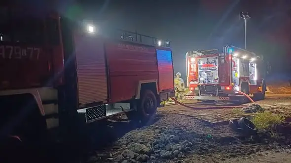 Pożar budynku gospodarczego w Józefowie Drugim – akcja strażaków