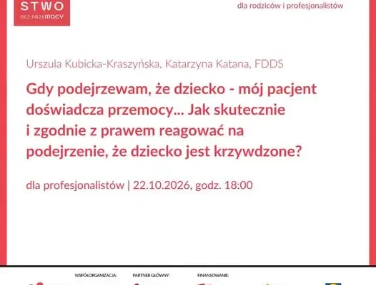 Webinar o ochronie zdrowia psychicznego dzieci – już jutro o 18:00