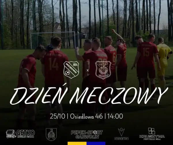 Dzień meczowy w Milanowie: LKS Agrotex podejmuje rywala w 12. kolejce