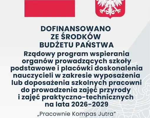 Gmina Krzywda inwestuje w edukację: 60 tys. zł na nowoczesne pracownie w dwóch szkołach