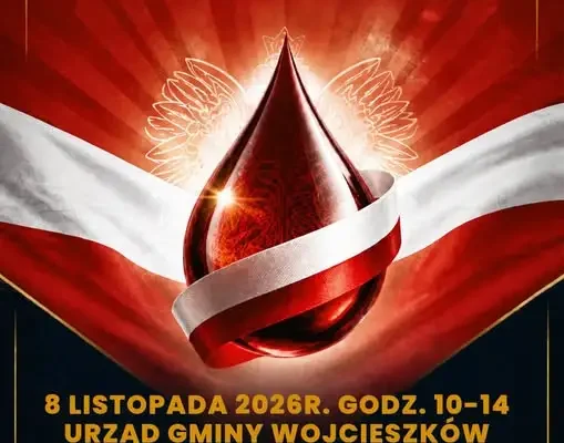 Wojcieszków: Akcja poboru krwi z okazji Dnia Niepodległości
